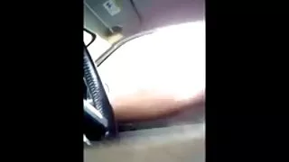 Horny milf trepti tijekom vožnje, vuče za dodatne