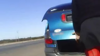 Drolja je žena flashing