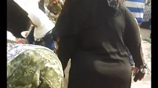 Iskrene arapski guze - velike pušaka - ulica voajer - zrele попой
